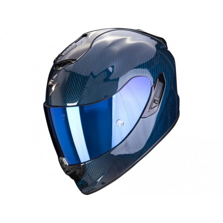 Scorpion EXO-1400 Carbon Air Solid Blue